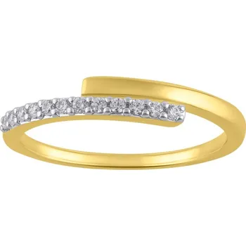 Prsten Zlatý prsten s lab-grown diamanty Miley