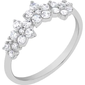 Prsten Květinový prsten s lab-grown diamanty Juliet