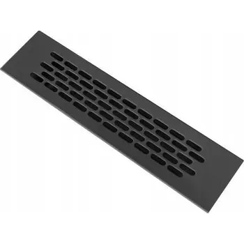 Větrací mřížka Ventilační mřížka Ventilační Rejs černá