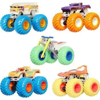 autodráha Hot Wheels Monster Trucks ve tmě svítící