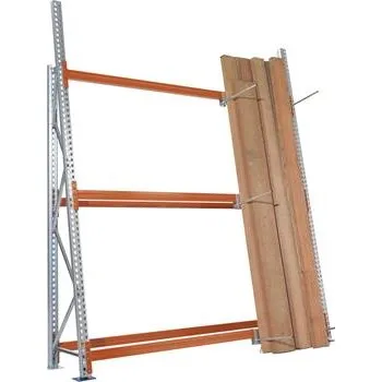 regál META profilový regál základ jednostran. 3300 x 2700 x 700 mm vč. podlahové kotvy