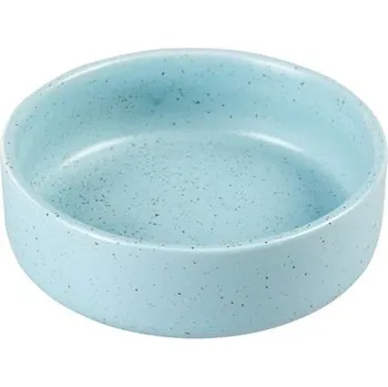 Miska pro psa Miska keramická Stone Speckle 1500ml modrá Duvo+