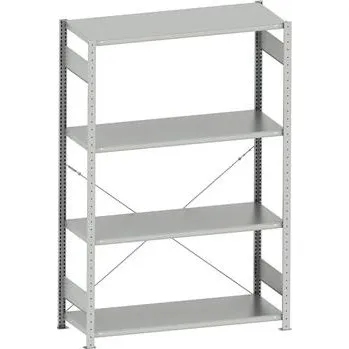 regál META zásuvný základní regál 2000 x 1300 x 500 mm 4 police 230 kg