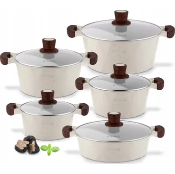 Sada nádobí Sada hrnců Starke Pro Canolo hliníková 10 ks