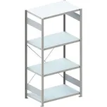 META zásuvný základní regál 2000 x 1000 x 600 mm 4 police 100 kg