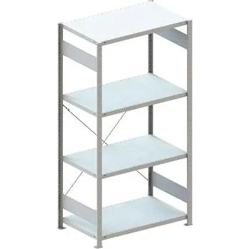 regál META zásuvný základní regál 2000 x 1000 x 600 mm 4 police 100 kg