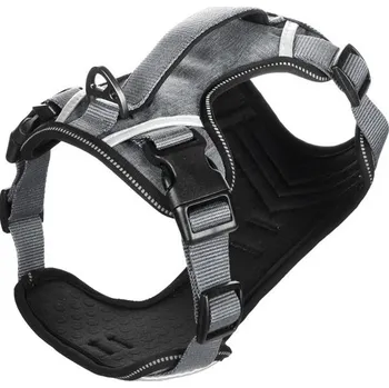 Postroj nylon Heron šedý 2,5x46-61cm Flamingo