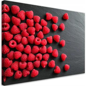 Obraz Obraz do kuchyně jídelny, Maliny ovoce příroda 60x40