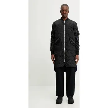 Pánské oblečení Bunda Alpha Industries ALS Coat UV, XL, černá, 99X