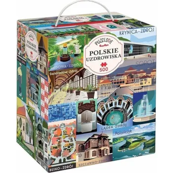 Puzzle CzuCzu Puzzlove Puzzle Polské lázně 500 dílků