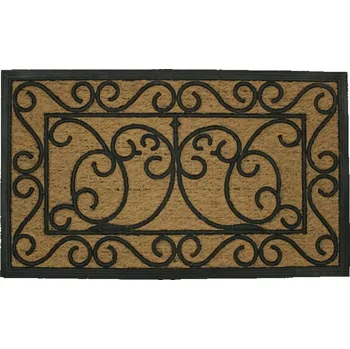 KOKOSOVÁ ROHOŽKA obdélníková 45x75 cm s gumovou podložkou