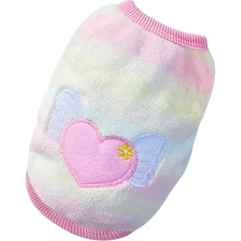 Obleček pro psa Zimní obleček pro psa velikost XL 4.5–6 kg 50 cm hrudník 40 cm záda Teplý overal v pastelových barvách Pohodlné zimní oblečení pro psy