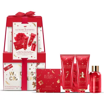 Kosmetická sada The Luxury Bathing Company Dárková sada Fík & Brusinka 5 ks + 2 měsíce na vrácení zboží