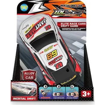 autíčko Auto driftovací kovové na setrvačník 17 cm