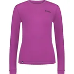 triko MONS ROYALE CASCADE MERINO BASE LAYER LONG SLEEVE WMNS purple bolt Velikost: L