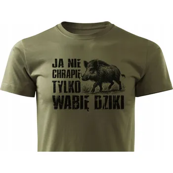 Pánské tričko s kulatý výstřihem DlaMyśliwego, velikost XL