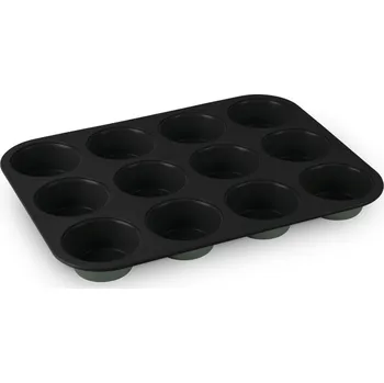 Forma na pečení BERLINGERHAUS Forma na muffiny s nepřilnavým povrchem 12 ks Mtte Green Collection BH-7946