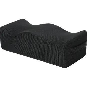 Příslušenství k židli Ergonomický sedák pod stehna 42,5 × 20 × 13 cm Síťovaný potah se zipem Ortopedický polštář proti tlaku na kostrč a bedra černá