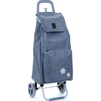 Nákupní taška Nákupní taška na kolečkách s termokapsou 45l Laurent HLS-C8 šedá