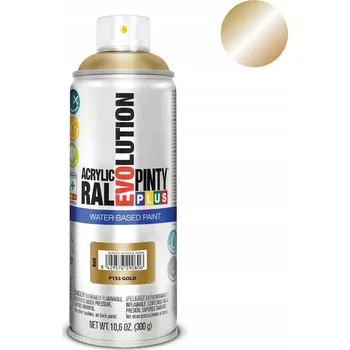 Barva ve spreji Pintyplus Evolution barva ve spreji – zlatá metalická
