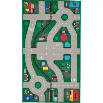 Obraz IKEA LILLABO Koberec zelený 75x133 cm - silnice