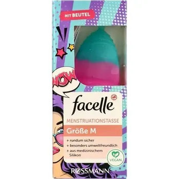 Menstruační kalíšek FACELLE Menstruační kalíšek, vel M 1 ks