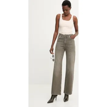 Dámské džíny Džíny Answear.LAB dámské, šedá barva 39812S5.TOS 90X, vel. XL