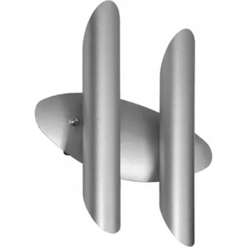 Nástěnné svítidlo Nástěnné svítidlo Kanlux 40 W patice G9, 25 cm, stříbrné