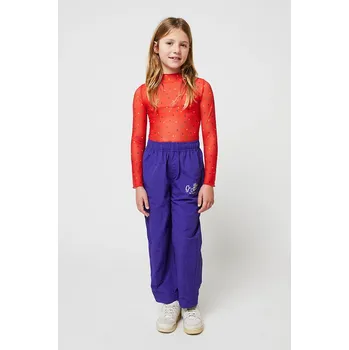 Chlapecké kalhoty Dětské tepláky Bobo Choses Go Bobo 225BC008 modrá 55X, vel. 123/134