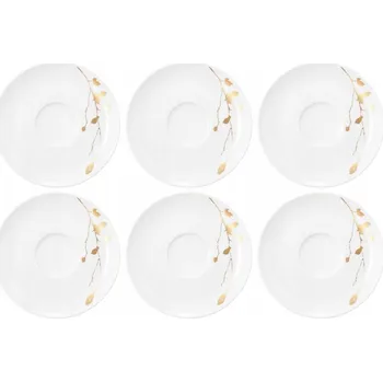 Talíř Sada 6 podšálků 16,5 cm Liberty Golden Rose Hip porcelán Seltmann