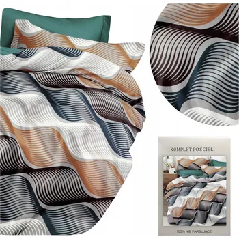Povlečení 160x200 3dílné Povlečení Mikrovlákno Trojrozměrná Sada HXDD