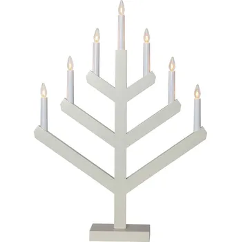 Svícen Adventní svícen výška 62 cm Star Trading Vinga - béžový