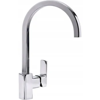 Vodovodní baterie Kuchyňská stojánková baterie Valvex BATERIE stříbrná