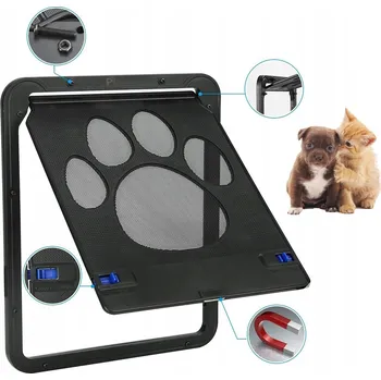 Obraz Tunel do dvířek Bedee 24 x 29 cm černý