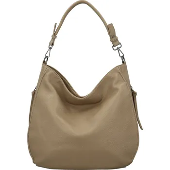 Kabelka Trendy dámská koženková kabelka na rameno Elleame, béžová