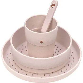 dětská jídelní sada Lässig BABIES Dish Set 4 ks Králíček