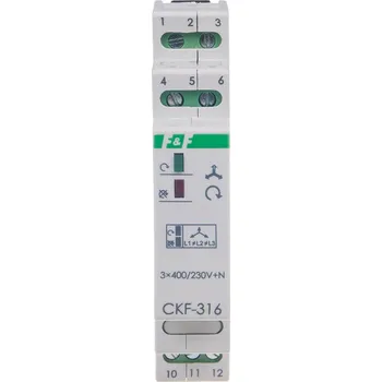 Jistič Relé F&F 10 A 400 V IP20 1P pro ochranu motoru