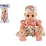 Teddies Panenka mrkací plastové miminko v sáčku 30 cm