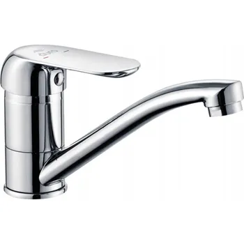 Vodovodní baterie Stojánková umyvadlová baterie Duro Verde stříbrná