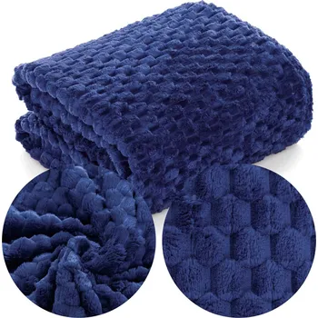 Prostěradlo Deka 200x220 Mikrovlákno Lisovaná Jorge Náplasti na Postel Dekorativní 07