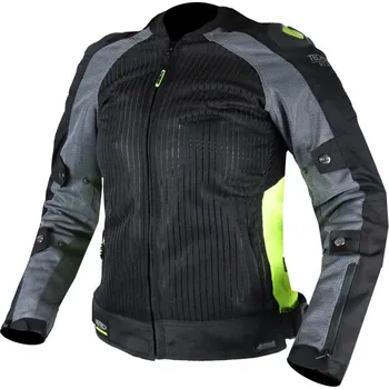 Moto bunda XRC Haderg AIR 2.0 ladies jacket blk/grey/fluo vel. XL