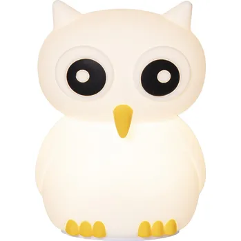 Osvětlení Dětská lampička výška 15 cm Star Trading Owl - bílá