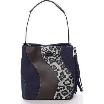 Kabelka Dámská kabelka přes rameno tmavě modrá - David Jones Keter modrá