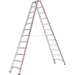 HYMER hliníkové schůdky 8024, 2 x 12, délka 3,05 m