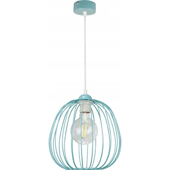 Závěsný lustr DRUM mátový, stropní svítidlo, loft lustry