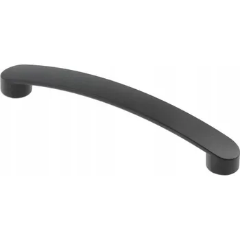 Nábytkové kování Nábytková úchytka Genua 160 mm černá GTV