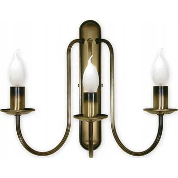 Nástěnné svítidlo Lemir Kandelábr patina nástěnná lampa - bodové svítidlo klasický styl LED