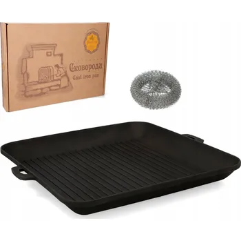 Pánev Litá grilovací pánev 35 cm x 35 cm Maysternya