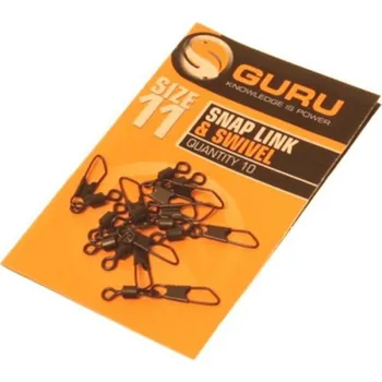 Guru obratlíky Snap Link + Swivel vel. 1 (GSLS)
