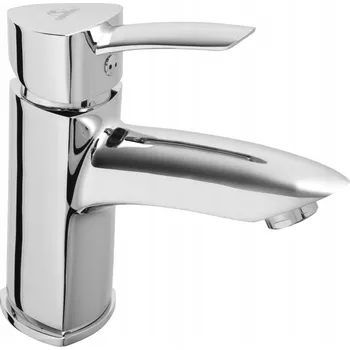 Vodovodní baterie Umyvadlová baterie stojánková DIAMOND TENERIFE stříbrná